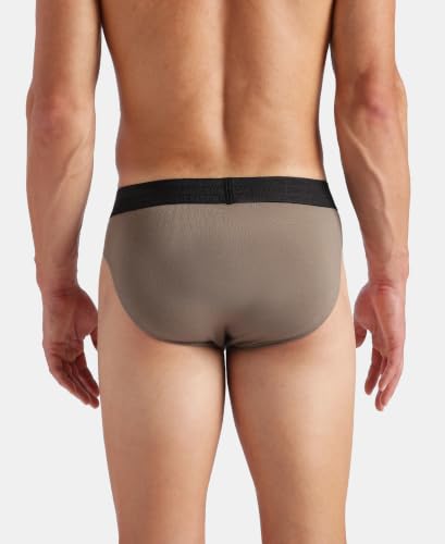 Image of Jockey US59 Men Super Combed Cotton Elastane Stretch Solid Brief