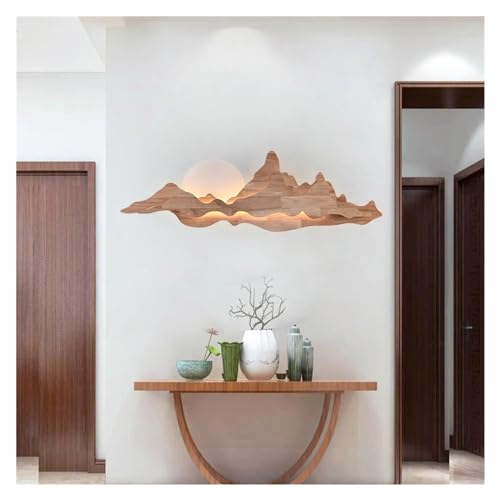Applique bois LED escalier entree eclairage design pour sublimer vos murs