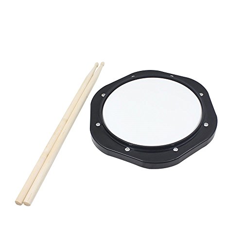 Mowind Drum Practice Pad 10 Inch Tunable With Drumsticks Carrying Bag #TOP1
