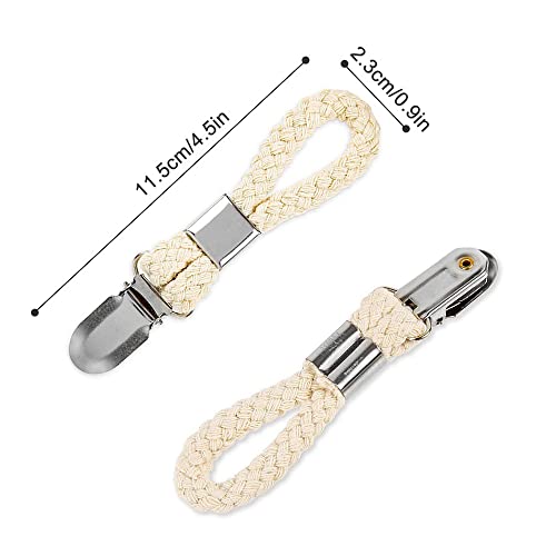 4 Pezzi Clip Grande per Strofinacci da Tè, Clip