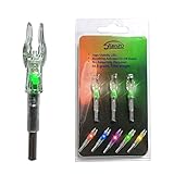 JIANZD LED Lighted Nocks Fully Automatic Arrow Nocks for Hunting Shooting(.165'/4.2mm)...