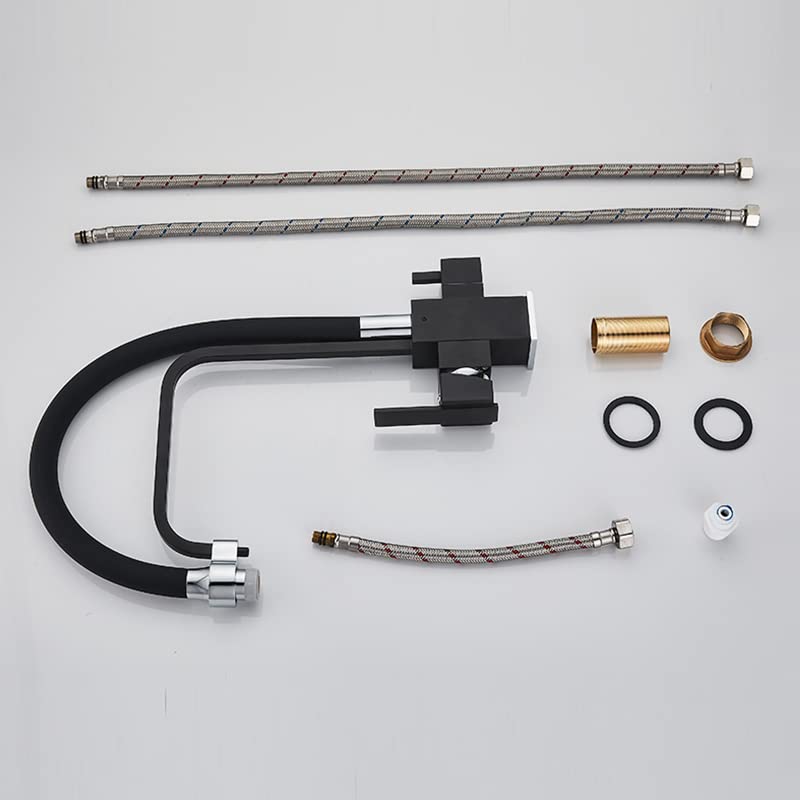 Robinet de cuisine filtré noir avec mode vaporisateur performant - 3