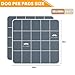 Washable Puppy Pads, 36x36 Inch Reusable & Leak-Proof Dog Potty Training Pads, Super Absorbent Non-Slip Mat for Crate, Playpen, Whelping, Home Travel (Grey, 2-Pack)