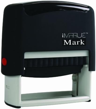 ImprueMark Business Address Stamp with Extra Line for Phone Number or E-Mail Address Also Good for Check Endorsements