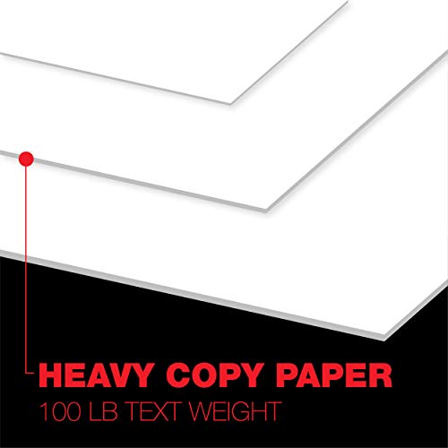 Accent Opaque White Printer Paper, 11” X 17” 40Lb Bond/100Lb Text Copy Paper – 250 Sheets (1 Ream) – Premium Smooth Finish Computer Paper, 97 Bright, 148Gsm – Multipurpose White Copy Paper – 188081R #TOP2