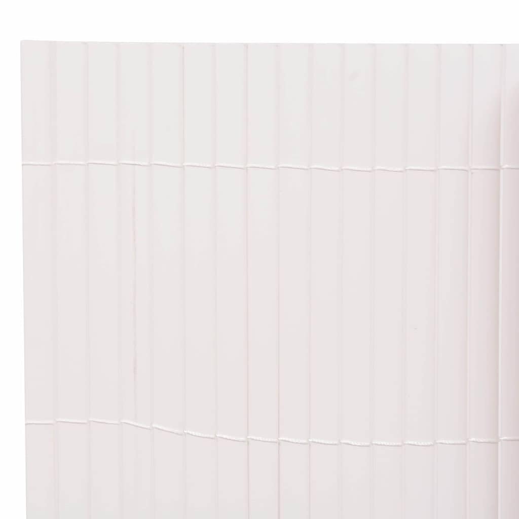 Recinzione frangivista in PVC, 110 x 500 cm, recinto da giardino su entrambi i lati, in plastica resistente alle intemperie, ritagliabile per aiuola, balcone e terrazza