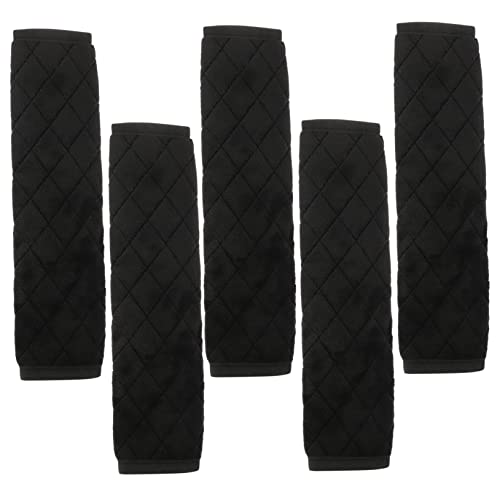 SEWACC Cuscino Per Spalle 5 Pezzi Fodere Per Auto e Imbottiture Morbide e Regolabili Cuscinetti Per Spallacci Comfort La Guida Trasporto