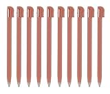 Confezione da 10 penne stilo touch screen rosa per console Nintendo DS DSL Lite