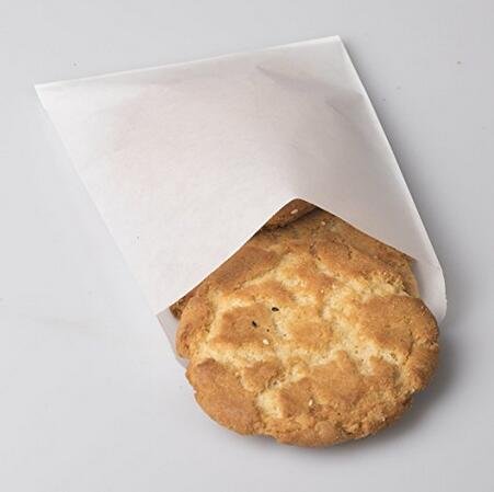 Kraft Paper Cookie Bags – 3.9x5.7 Inch, Flat Wax Lined, 100 Pack For Snacks & Treats - View #11