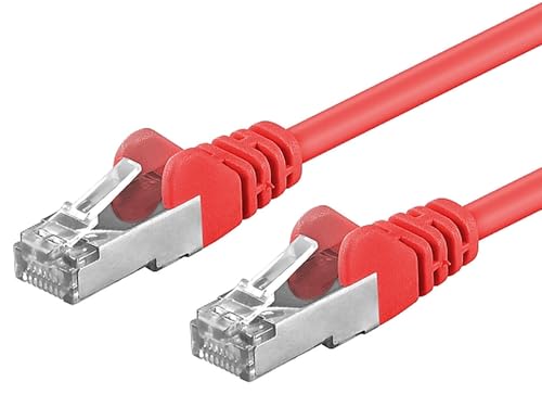 PremiumCord Netzwerkkabel, Ethernet, LAN & Patch Kabel CAT6a, 10Gbit/s, S/FTP PIMF Schirmung, AWG...