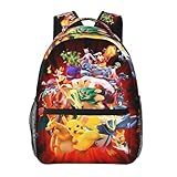 Cartoon Backpack School Bags Cosplay Trip Bag 3d Printing With Large Capacity 17 Inches