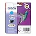 Produktbild Epson Original T0802 Tinte Kolibri (Stylus Photo R265 R360 R285 RX585 RX685 PX700W P50 PX650 PX810FW PX710W PX820FWD PX720WD PX660 PX830FWD PX730WD RX560) cyan
