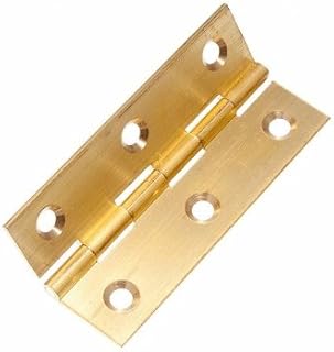 24 Pairs of Extruded Solid Brass Hinges 75MM (3 inch)