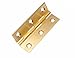 24 Pairs of Extruded Solid Brass Hinges 75MM (3 inch)