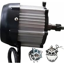 3900RPM Electric Tricycle Motor 500W-1800W Electric Tricycle Rickshaw Motor 48V / 60V / 72V 5-Hole 16-Tooth Motor, Brushless DC Motor with Permanent Magnet for DIY Electric Bicycles