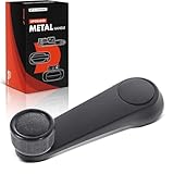 A-Premium Upgraded Metal Window Crank Handle Compatible with Jeep, Dodge, Chrysler & Plymouth - Wrangler 1992-1995, Grand Caravan, Town & Country, Dakota, B150 1500 B250 2500 B350 B3500 Acclaim