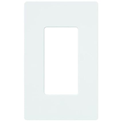 CW-1-WH 1-Gang Claro Wall Plate (1 Pack), White