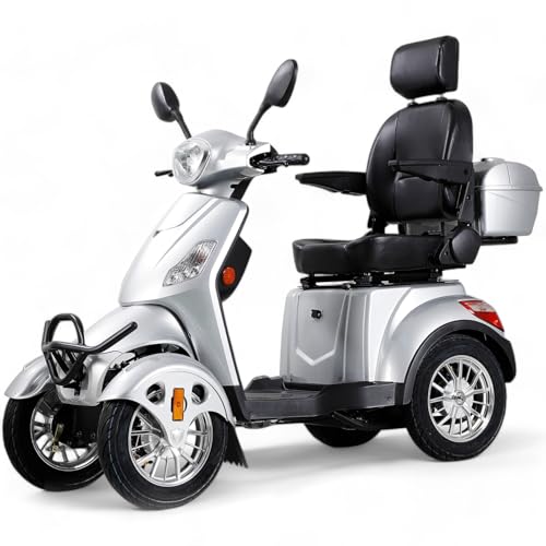 image for LAGTOM Mobility Scooters for Seniors & Adults 500lbs Capacity - 800W A