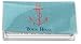 RNK Shops Chic Beach House Vinyl Checkbook Cover