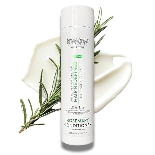 Rosemary Saw Palmetto Conditioner DHT Blocker 2% Active Formula – Intense Nourish 250ml, Hair Growth, Thickening, Strengthening, Vegan, SLS SLES Free, Scalp Health