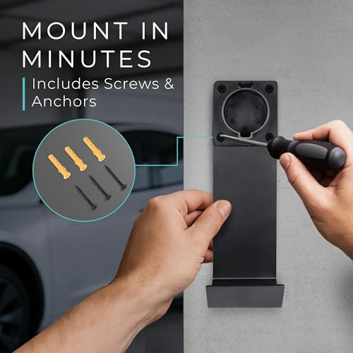 Lectron EV Chargeur Buse Holster Dock J1772 support de câble électrique - 8