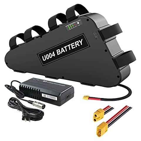 48V Electric Bike Battery 20Ah Ebike Triangle Lithium Ion Battery for 1000W 750W 500W 350W 250W Bafang Mid Drive BBS02B Fat Tire Mountain Bike and Other Electric Bicycle Motor Cover