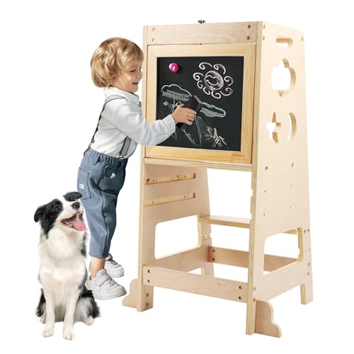 OUNUO Tour d Observation Enfant Tour d'observation Montessori, Tour d'apprentissage pour Enfants en...