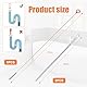 Abflussreiniger Spirale 81cm 5er-Pack mit 2 45 cm Rohrbürste, Drain Snake Wiederverwendbar, Abflussspirale Dünn, Flexible Reinigungsbürste für Badewanne, Kanal, Waschbecken