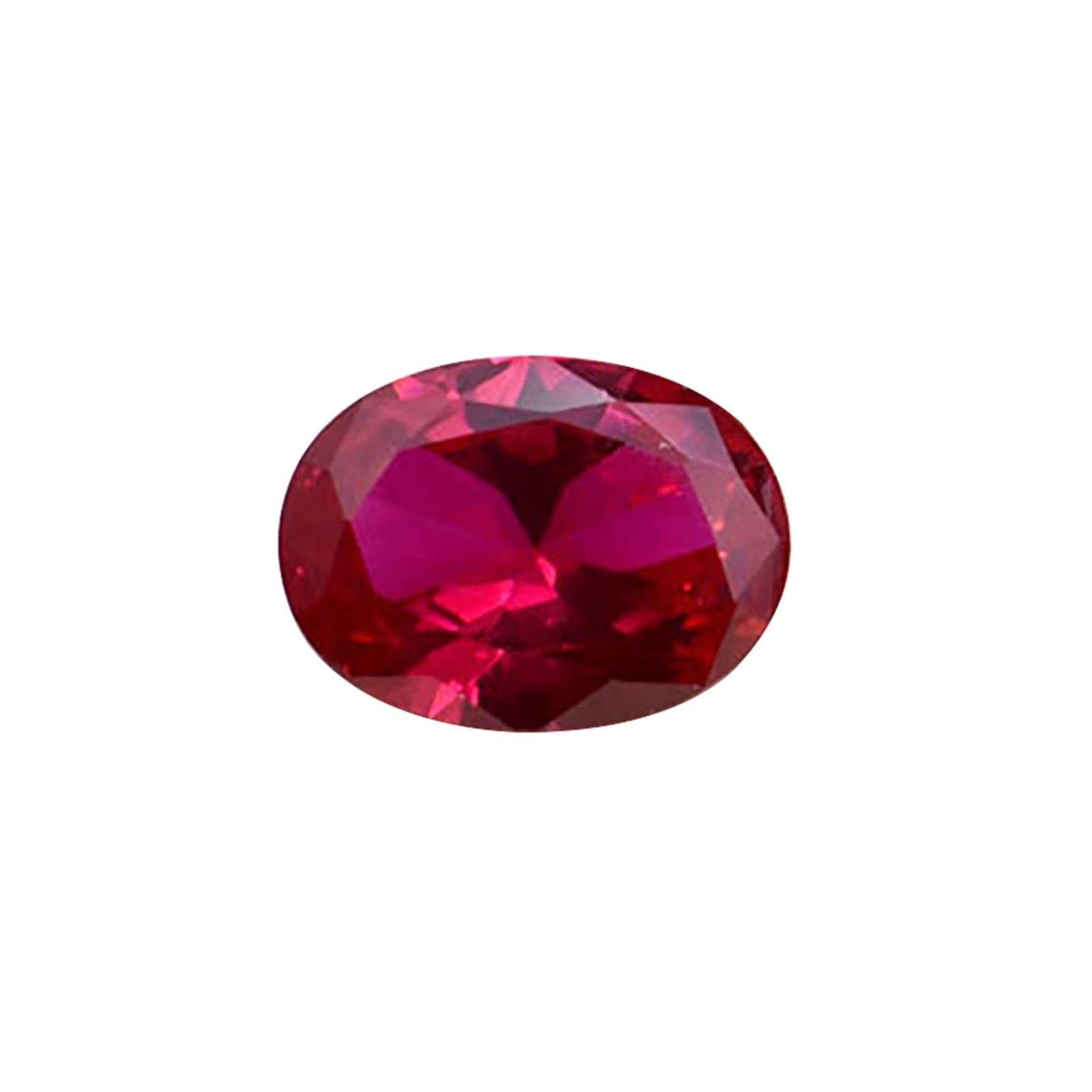 Rubí natural VVS de Sri Lanka cristal rectangular de corindón espinela para joyería