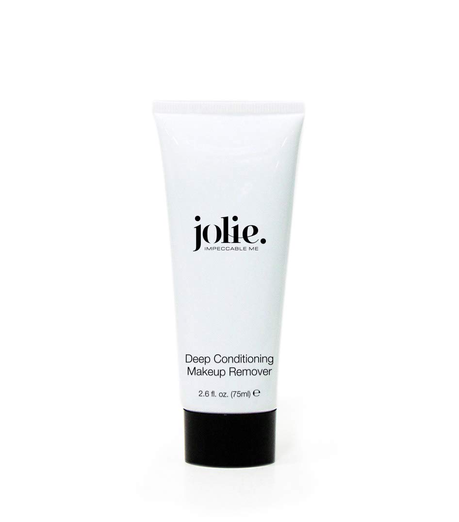 Jolie Deep Conditioning Makeup Remover - Facial Hydrating Creme Cleanser for Dry & Sensitive Skin 2.6 oz
