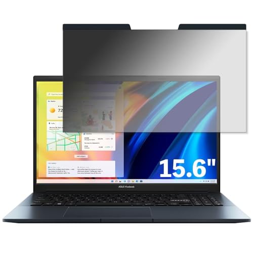 ASUS Vivobook Pro 15 OLED K6500ZC 15.6�C���` 16:9 �Ή� �}�O�l�b�g�� �`�����h�~�t�B���� �v���C�o�V�[�t�B���^�[ �u���[���C�g�J�b�g ���˖h�~ PC �p�\�R�� �m�[�g�u�b�N �̂������h�~ ��ʕی� �ی�V�[�g ��