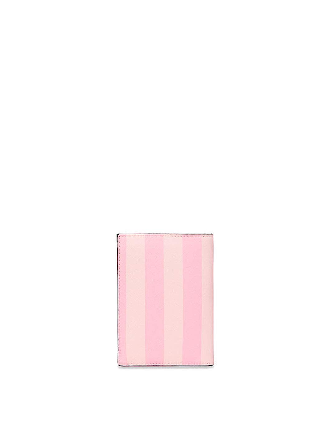 Victoria's Secret Pink Signature Stripe Passport Holder Wallet Card and ID Cases : Clothing, Shoes & Jewelry