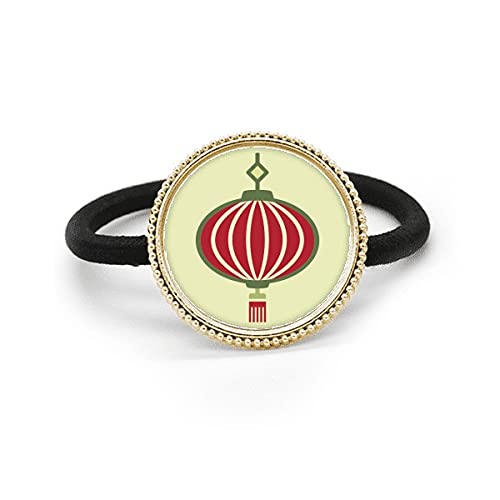 Linterna China Art Deco el regalo de moda ideal: Coletero de plata metálica y goma para pelo
