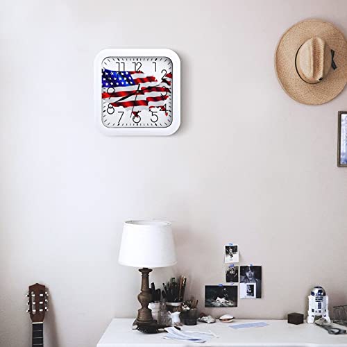 Pendule murale américaine silencieuse idéale pour décorer le salon