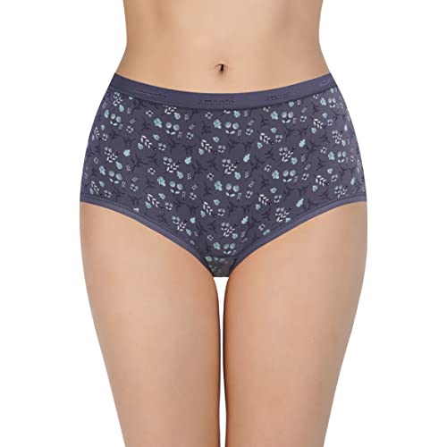 Image of Amante Printed Cotton Full Brief Panty Pack(Pack of 3)