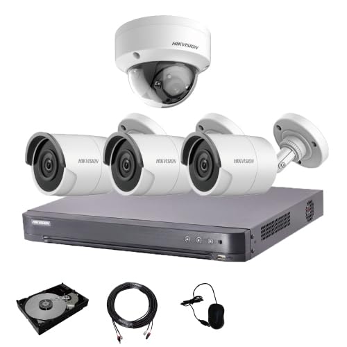 Amazon.co.jp: HIKVISION (ハイクビジョン) 4K 防犯カメラ 8ch