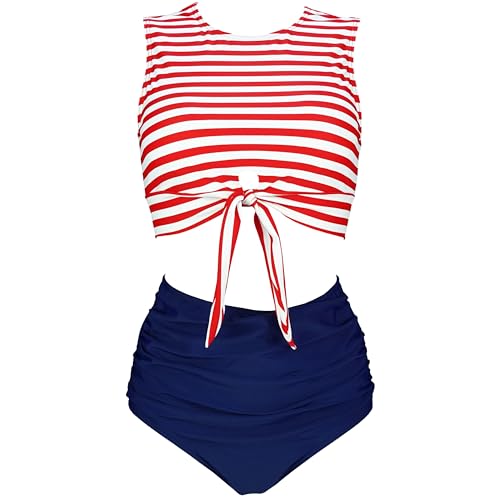 Bikini set push up rembourré avec culotte taille haute pour galber la silhouette