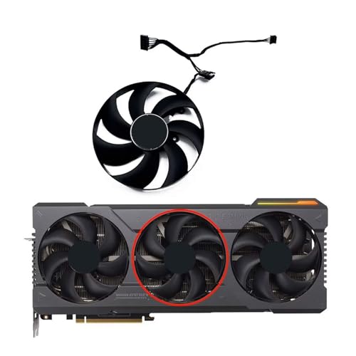 Ventilateur carte vidéo 105mm résolvant les problèmes de surchauffe 4080 4090