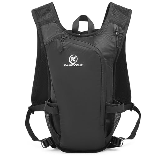 Sac à dos de course avec poche à eau 2l contre la déshydratation