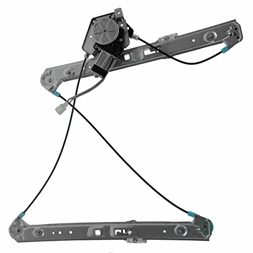 Image of TRQ Front Left Power Window Regulator & Motor Assembly Drivers Side Compatible with 1999-2000 BMW 323i 2001-2005 325i 328i 330i BM1350111