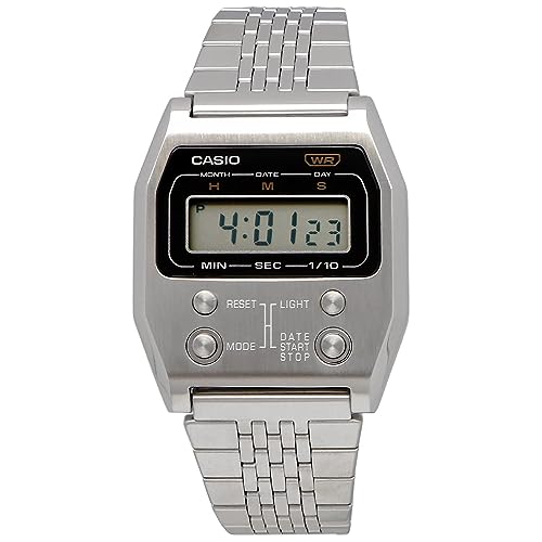 [カシオ] デジタル 腕時計 ヴィンテージシリーズ 復刻デザイン A1100D-1 ユニセックス シルバー 海外モデル [並行輸入品] 商品画像3