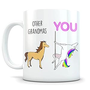 Gifts for Grandma – Grandma Christmas Gifts – Gifts for grandmother – Funny Grandma Mug Gift from Grandchildren – Nana…