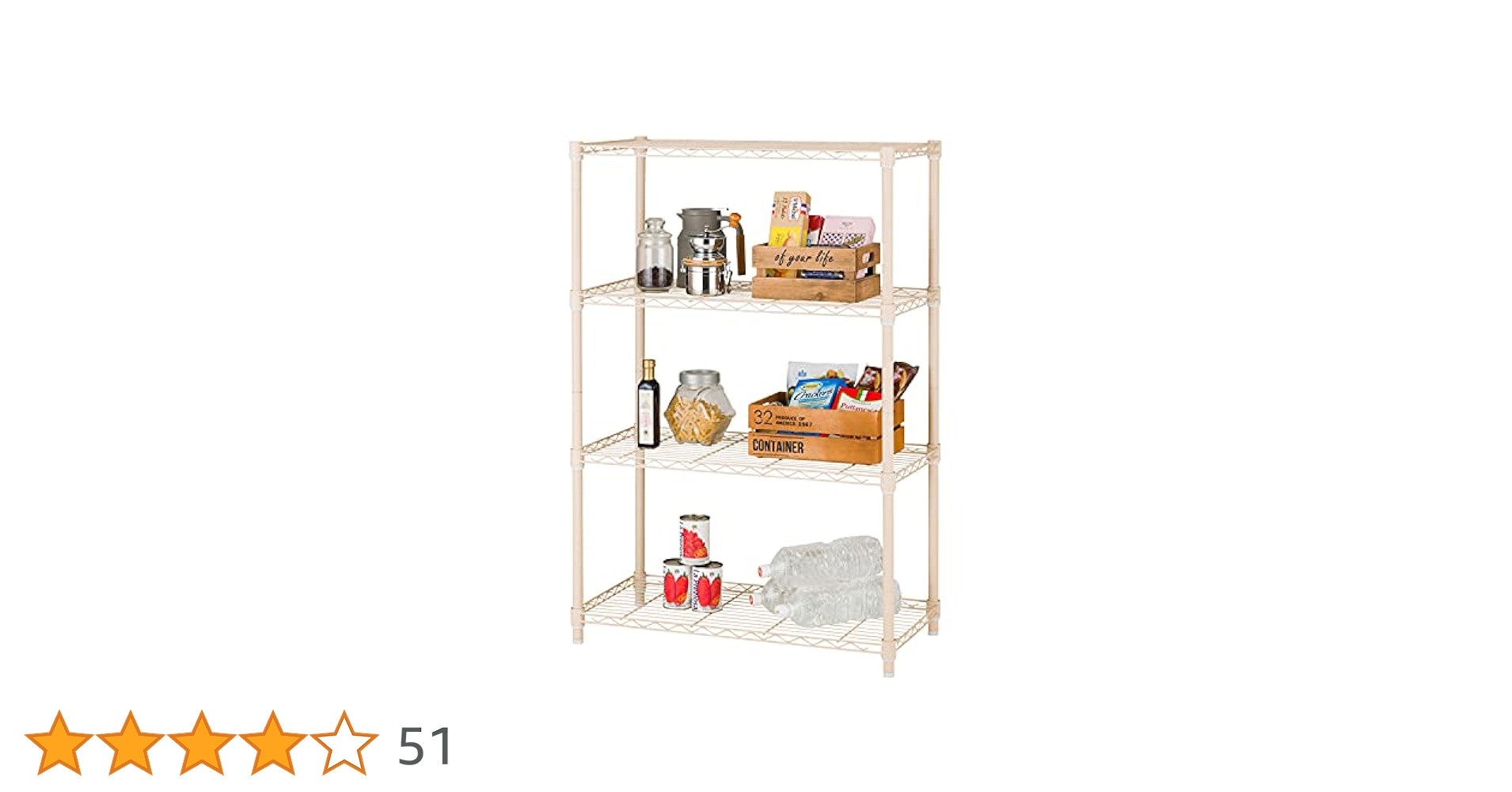 Amazon｜[ドウシシャ]ルミナス互換 スチールラック エリソン