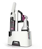 Sharks Cordless Portable Spot Cleaner, Stain and Odor Removal System for Carpets, Rugs, Upholstery, Stairs and Cars, Lightweight Battery Powered Cleaner with Storage Caddy, White