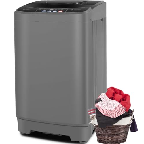 Nictemaw 20Lbs Dark Grey Portable Washer