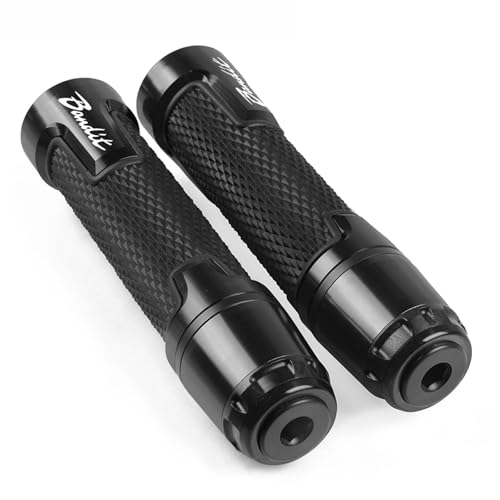 Evita Vibraciones con Perillas Antideslizantes para Motocicleta Suzuki Bandit