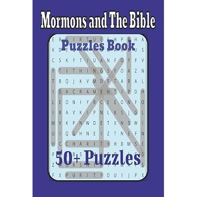Mormons and The Bible Puzzles Book