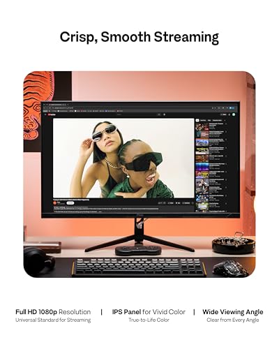 Image of Pixio PX246 Wave 24 inch 120Hz Refresh Rate FHD 1080p Resolution IPS Panel 4ms GTG Response Time Gaming Monitor with Adaptive Sync