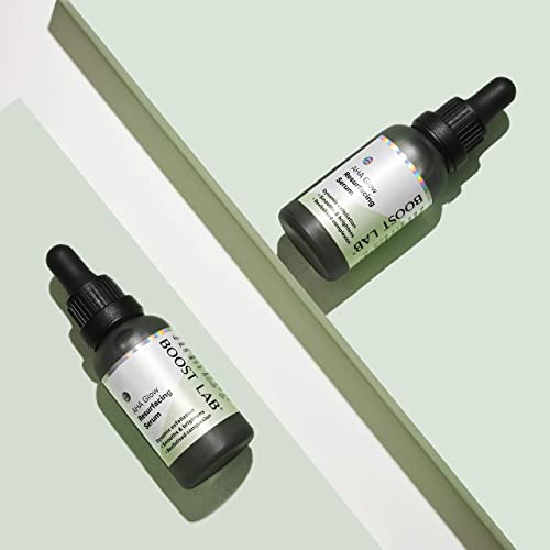 Boost Lab Aha Glow Resurfacing Serum For Men & Women– Exfoliation & Moisturizing- Smoothen, Brighten & Revitalize Your Complexion- Pure & Potent -Paraben, Sulphate & Fragrance Free- 30 Ml (1 Fl Oz) #TOP6