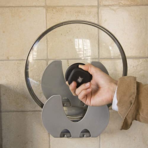 Support couvercle marmite ventouse plastique A pour micro-ondes